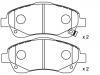 Brake Pad Set:04465-05130