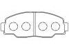 Bremsbelagsatz, Scheibenbremse Brake Pad Set:04465-25020