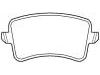 Brake Pad Set:8K0 698 451